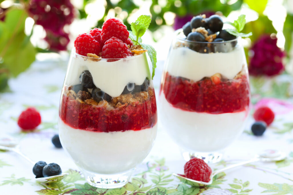 Memorial Day Breakfast Parfait